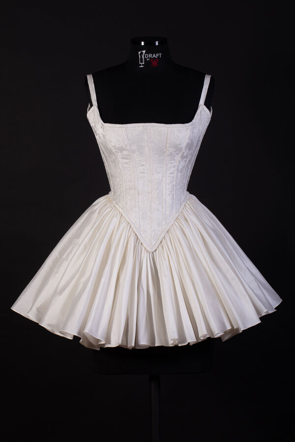 Corset Vestido de Noiva Barroco Rococó