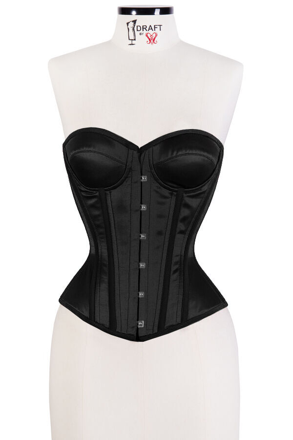 Corset Meia Taça Canaletas Extras
